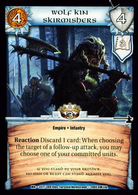 Wolf Kin Skirmishers